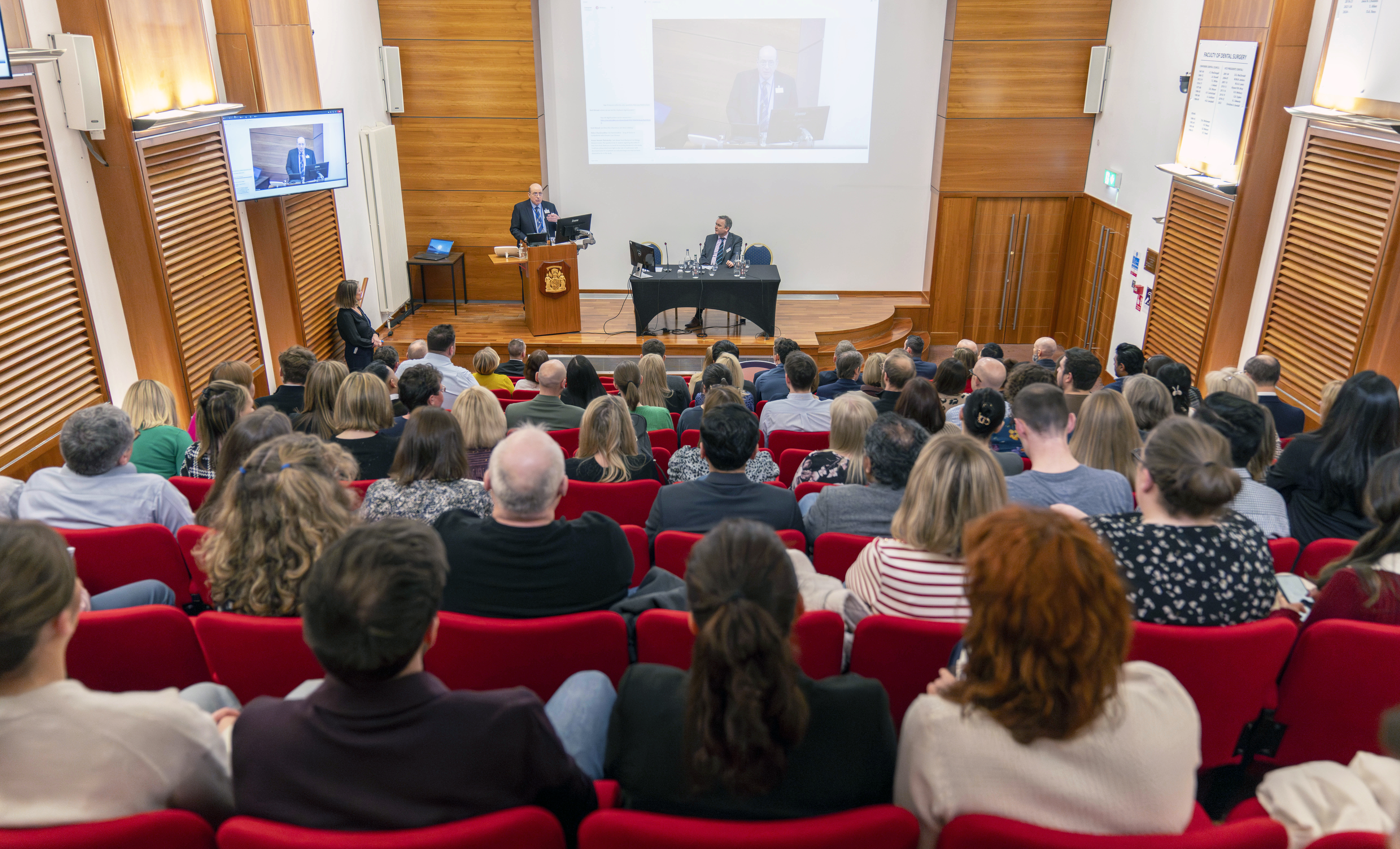 busy lecture theatre